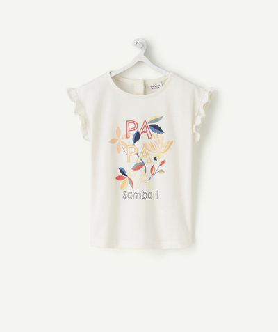 CategoryModel (8825420513422@292)  - ANTI-UV SHIRT VOOR BABYMEISJES IN BIOKATOEN MET TROPISCHE ANIMATIE