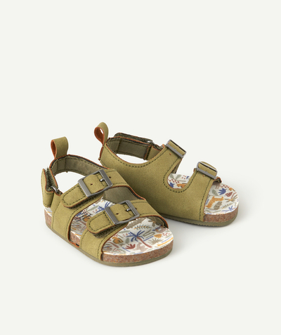 CategoryModel (8824502943886@29)  - KAKI BABYSLOFJES IN DE STIJL VAN SANDALEN