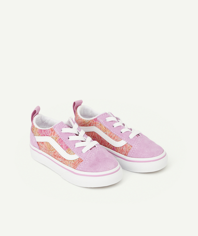 CategoryModel (8825487261838@5)  - BASKETS AUX LACETS ÉLASTIQUÉS BÉBÉ FILLE OLD SKOOL ROSES