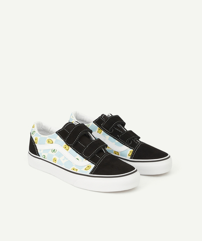 CategoryModel (8824437768334@4514)  - BLACK OLD SKOOL TRAINERS WITH SMILEYS