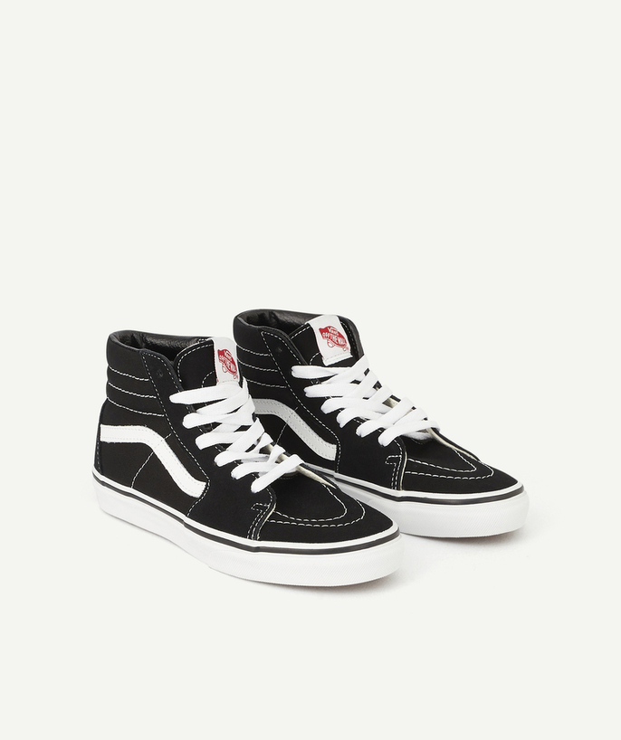   - BLACK TD SK8-HI TRAINERS