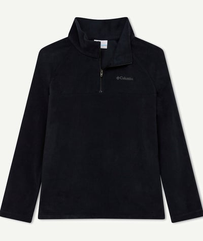 CategoryModel (8824666751118@2849)  - PULL GARÇON EN POLAIRE À DEMI-ZIP GLACIAL NOIR