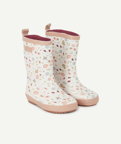 CategoryModel (8821769535630@152)  - BOTTES DE PLUIE BÉBÉ FILLE FLEURS ET PAPILLONS