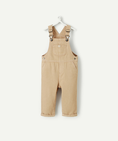 CategoryModel (8824502943886@29)  - BEIGE OVERALL VOOR BABYJONGENS IN VERANTWOORDE VISCOSE