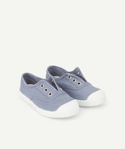 CategoryModel (8824437670030@2163)  - CHILDREN'S BLUE CANVAS TRAINERS