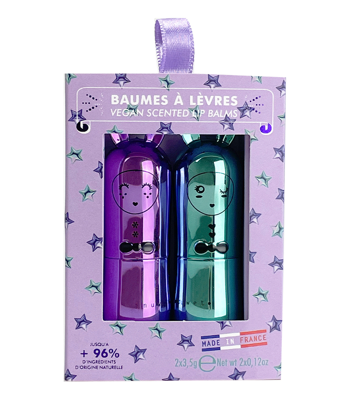   - COFFRET DUO BAUME À LÈVRES MERMAID