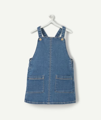 CategoryModel (8821754986638@935)  - ROBE SALOPETTE BÉBÉ FILLE EN DENIM BLEU LOW IMPACT