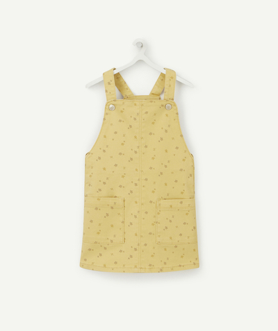 CategoryModel (8826076004494@13)  - ROBE BÉBÉ FILLE EN FIBRES RECYCLÉES JAUNE ET IMPRIMÉE FLEURS