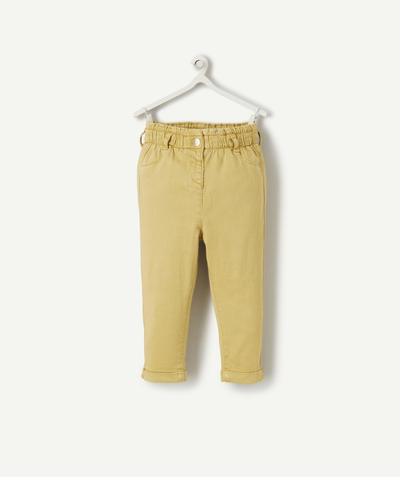 CategoryModel (8824502976654@15)  - PANTALON RELAX BÉBÉ FILLE JAUNE