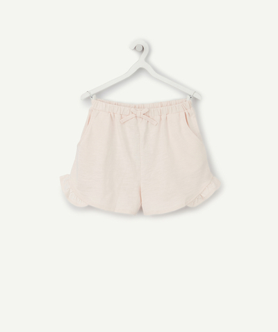 CategoryModel (8824437801102@1865)  - SHORT FILLE EN COTON BIO ROSE