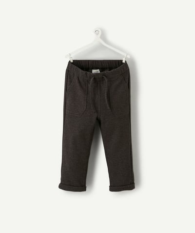 CategoryModel (8824668160142@154)  - PANTALON DE JOGGING BÉBÉ GARÇON GRIS FONCÉ AVEC POCHES