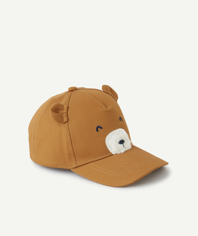 CategoryModel (8824437735566@965)  - CASQUETTE OURS BÉBÉ GARÇON MARRON AVEC PETITES OREILLES