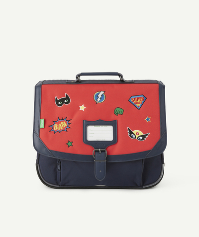 CategoryModel (8821768618126@62)  - TRISTAN NAVY AND RED SUPERHEROES SCHOOL BAG
