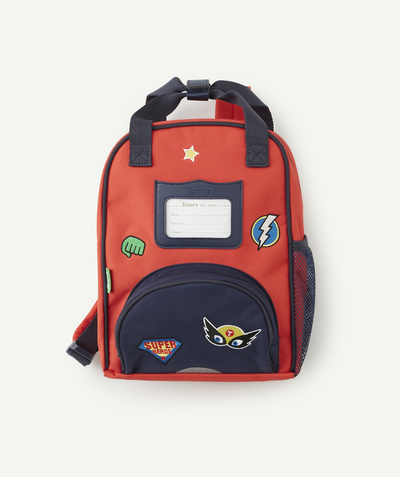 CategoryModel (8821768618126@62)  - TRISTAN NAVY AND RED SUPERHEROES BACKPACK
