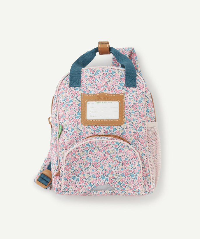   - SAC À DOS VICTORIA ROSE IMPRIMÉ FLEURI