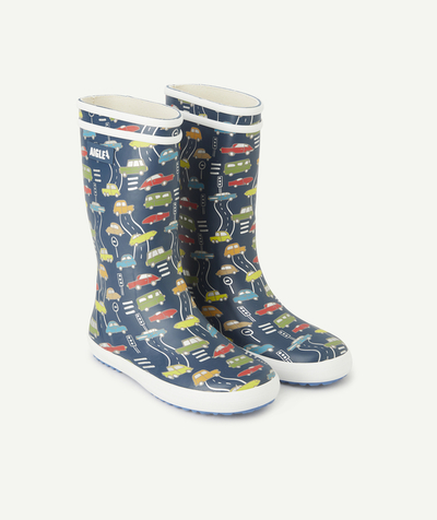 CategoryModel (8824503009422@13)  - BOYS' LOLLY POP BOOTS WITH CAR MOTIF