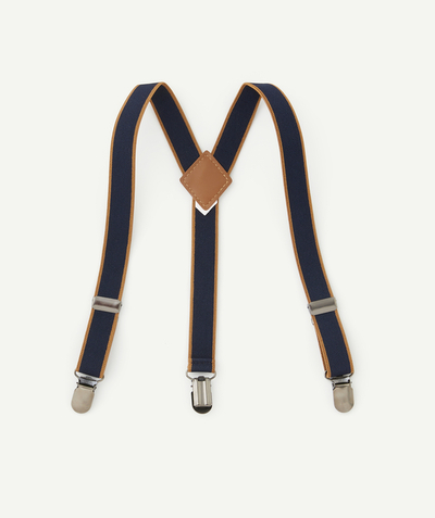 CategoryModel (8825682722958@5)  - BRETELLES BÉBÉ GARÇON CLIPSABLES BLEU MARINE ET MARRON