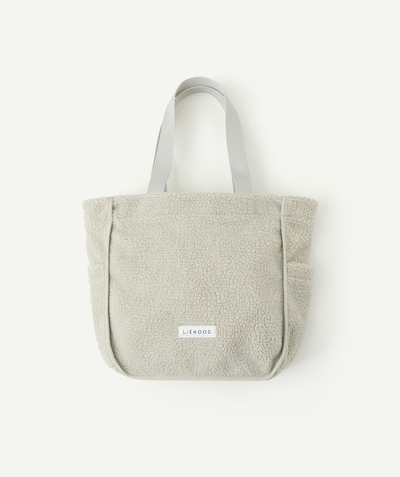 CategoryModel (8826960511118@2)  - TOTEBAG EN SHERPA BLANC CASSÉ ET FIBRES RECYCLÉES