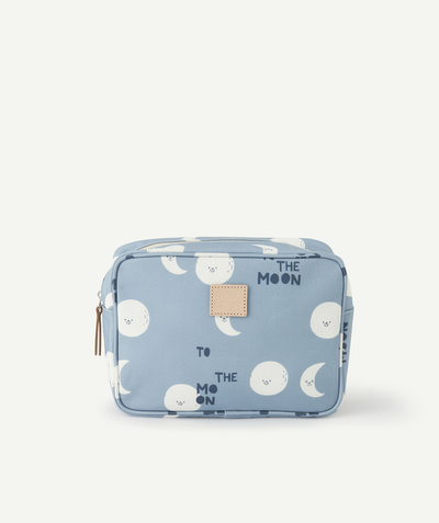 CategoryModel (8821750595726@150)  - BLUE MOON PRINT TOILETRIES BAG