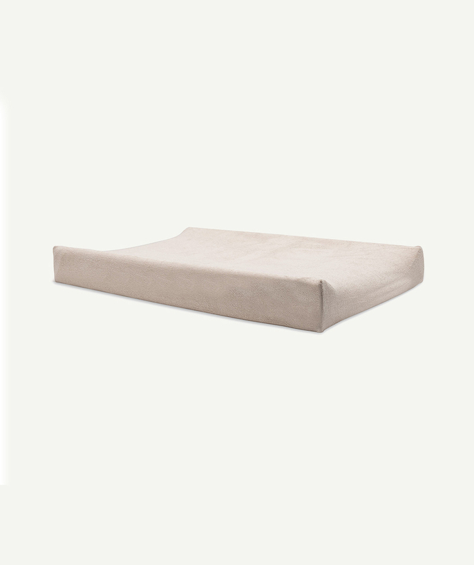   - HOUSSE DE MATELAS À LANGER 50 X 70 CM EN ÉPONGE BEIGE