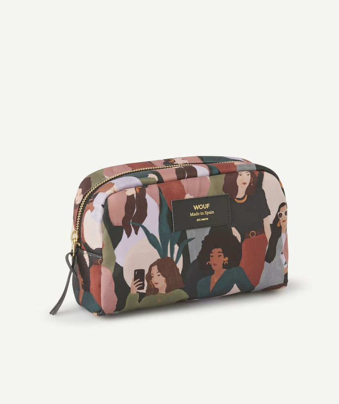   - CHARACTERS PRINT TOILETRIES BAG 21 x 12 x 10 CM