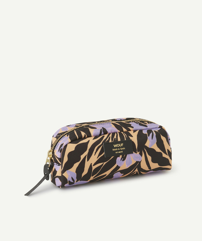 CategoryModel (8824535842958@20)  - LEAF PRINT MAKE-UP BAG 19 x 9 x 7.5 CM