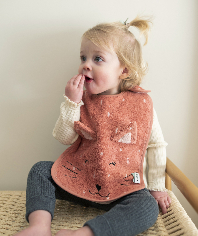   - CAT BIB IN ORGANIC COTTON