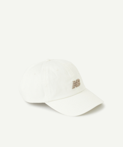 CategoryModel (8826928070798@39)  - CASQUETTE EN COTON BLANC CASSÉ AVEC LOGO