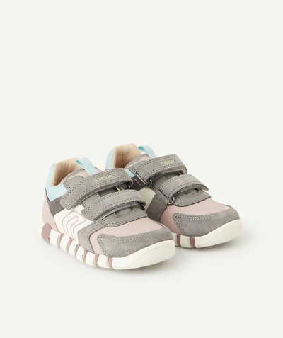 CategoryModel (8825487261838@5)  - BABY GIRLS' IUPIDOO GREY AND PINK TRAINERS