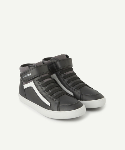 CategoryModel (8821750595726@150)  - GISLI BLACK AND DARK GREY HIGH-TOP TRAINERS