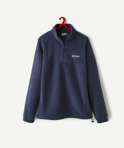 CategoryModel (8821764522126@5512)  - POLAIRE AVEC DEMI-ZIP STEENS MOUNTAIN BLEU FONCÉ