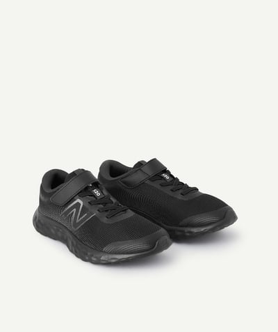 CategoryModel (8821770322062@747)  - BOYS' BLACK TRAINERS WITH BLACK SOLE